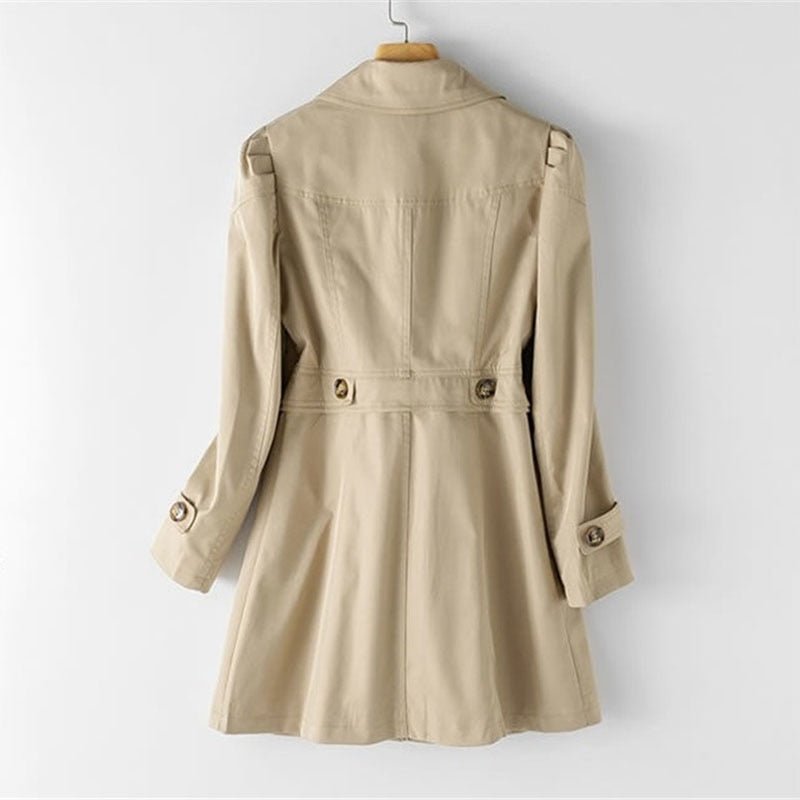 Léa Refined Lightweight Water-Repellent Trench Coat