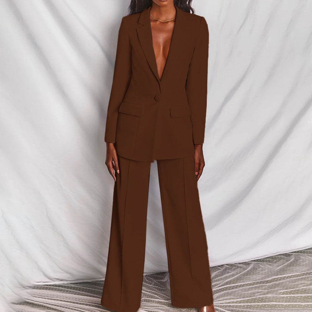 Léa Elegant Blazer in Premium Fabric