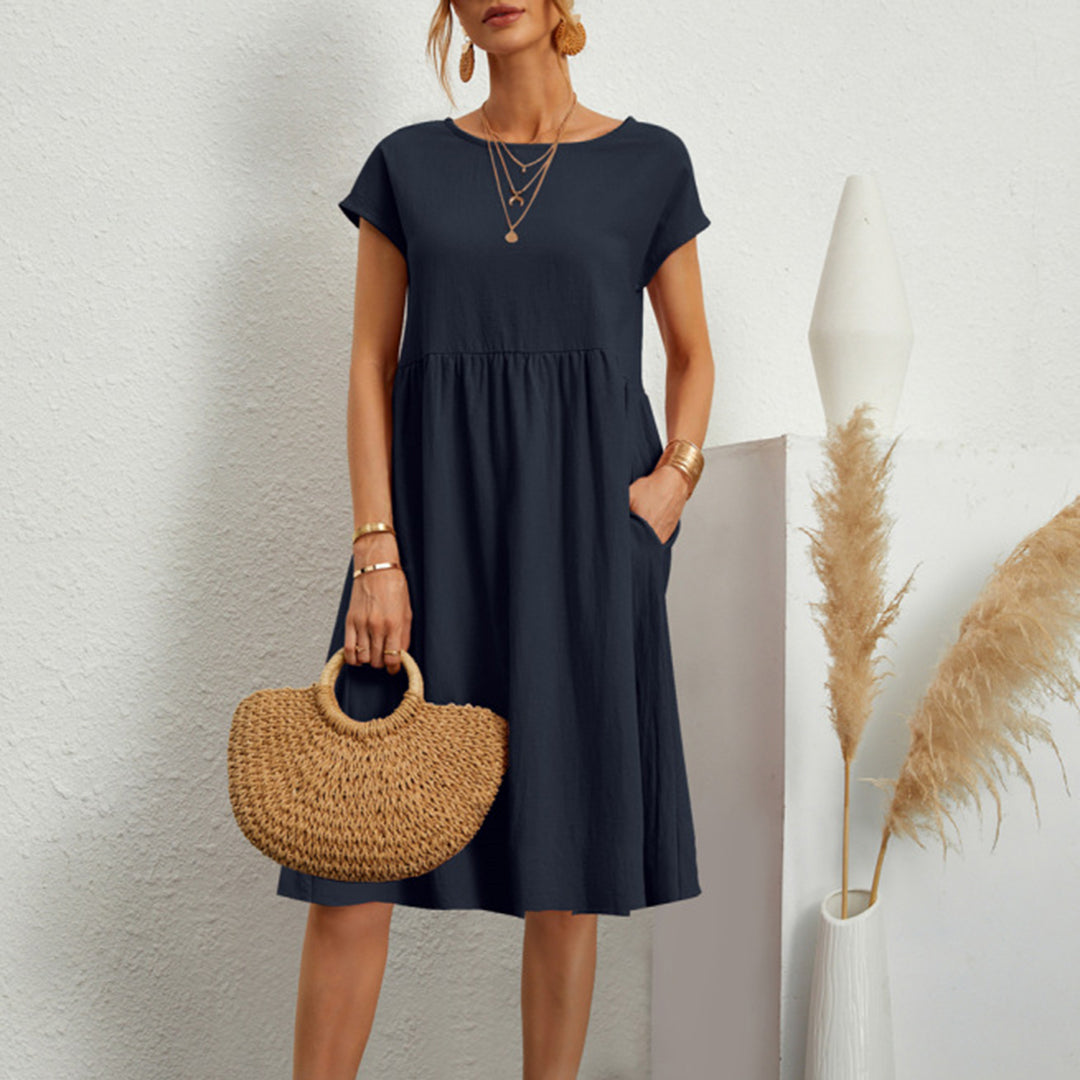 Emma – Long soft and breathable summer cotton dress