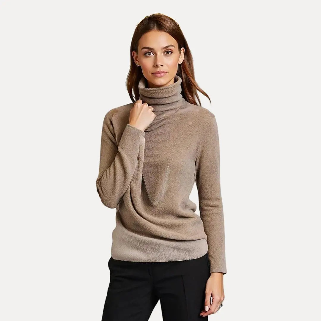 Emma Soft and Elegant Turtleneck Sweater