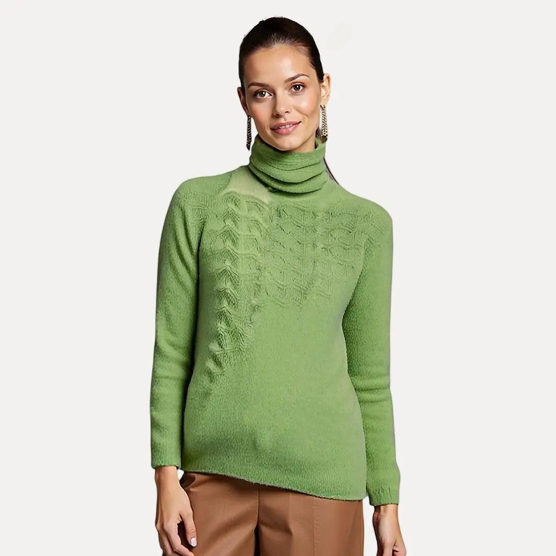 Emma Soft and Elegant Turtleneck Sweater