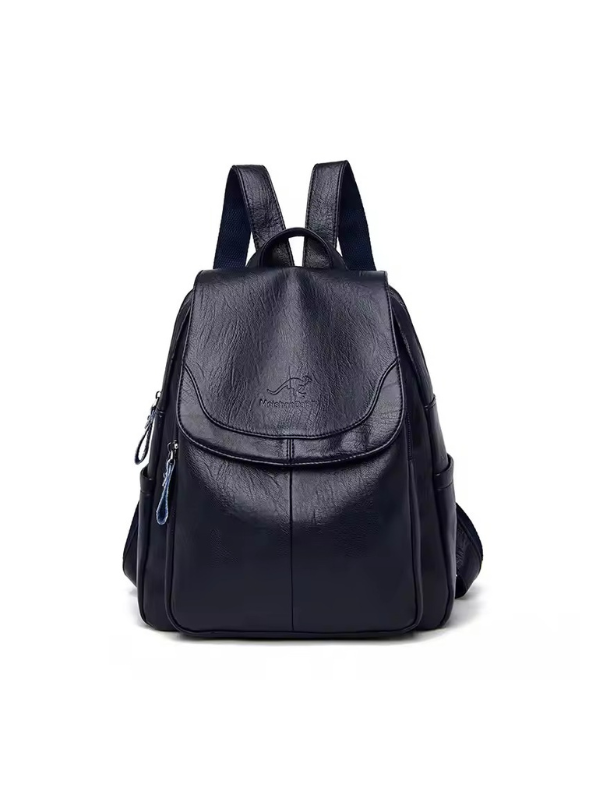 Clara Elegant Backpack in Faux Leather with RFID Protection