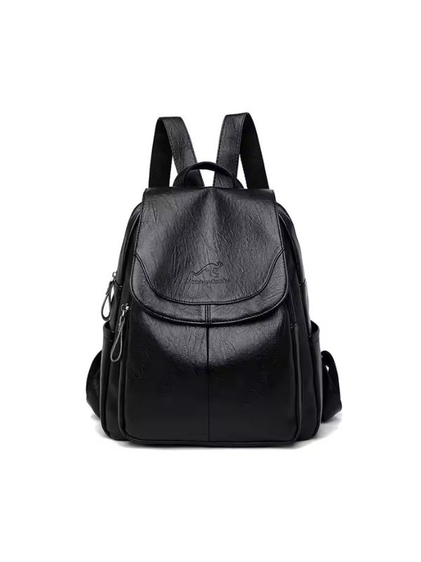 Clara Elegant Backpack in Faux Leather with RFID Protection