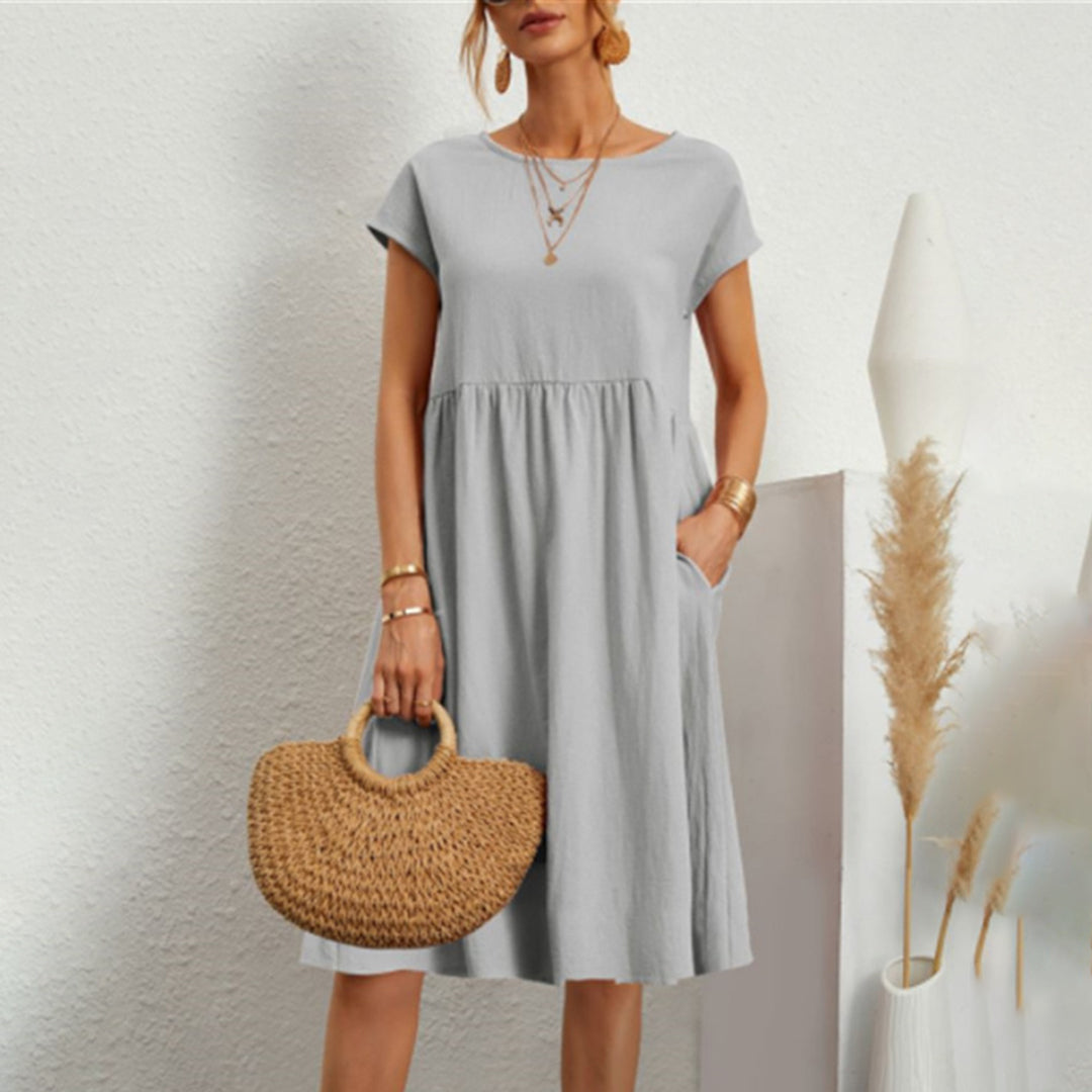 Emma – Long soft and breathable summer cotton dress