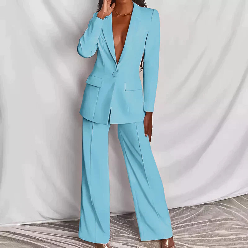 Sophie Elegant Tailored Suit Set Woman