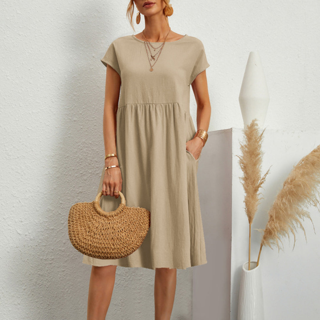 Emma – Long soft and breathable summer cotton dress