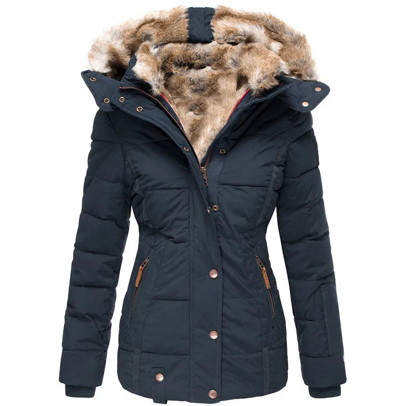 Chloé – Warm and elegant parka lined with faux fur