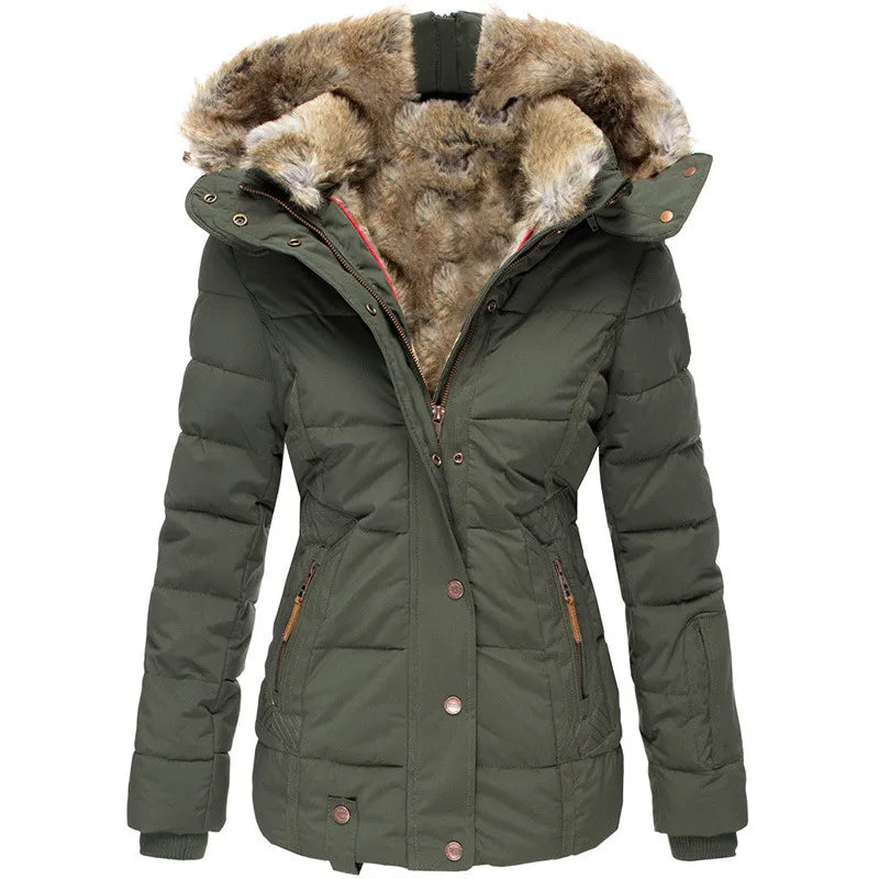 Chloé – Warm and elegant parka lined with faux fur