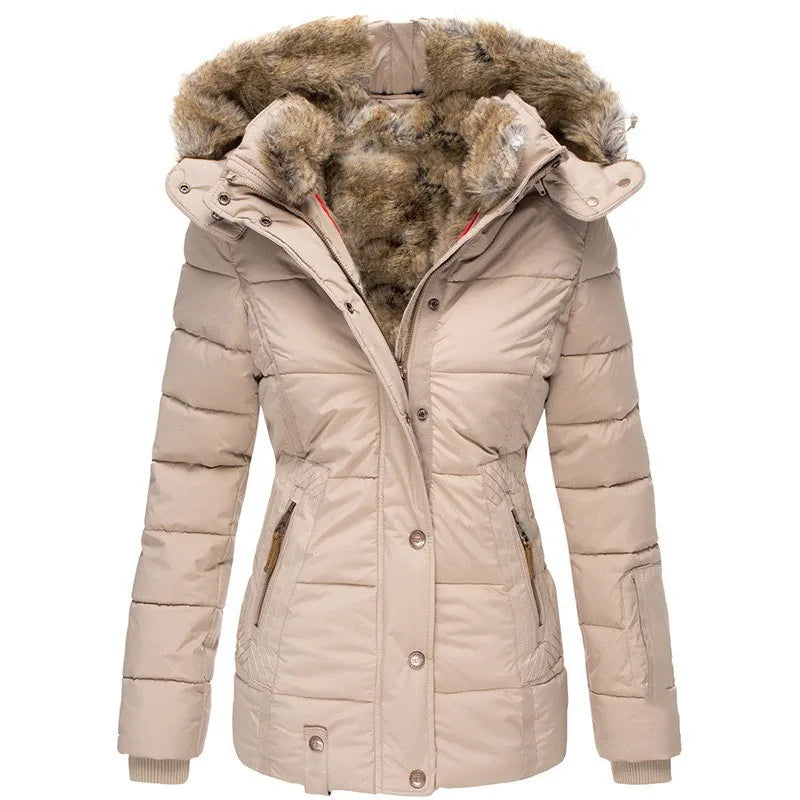 Chloé – Warm and elegant parka lined with faux fur