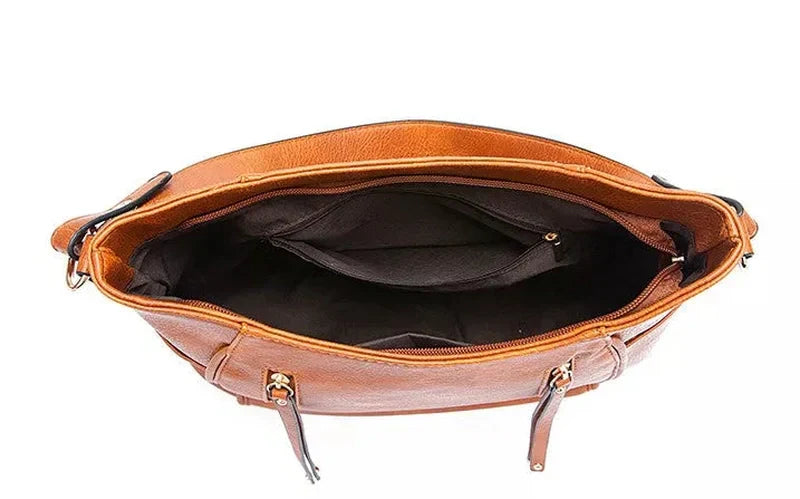 Léa Elegant Genuine Leather Handbag
