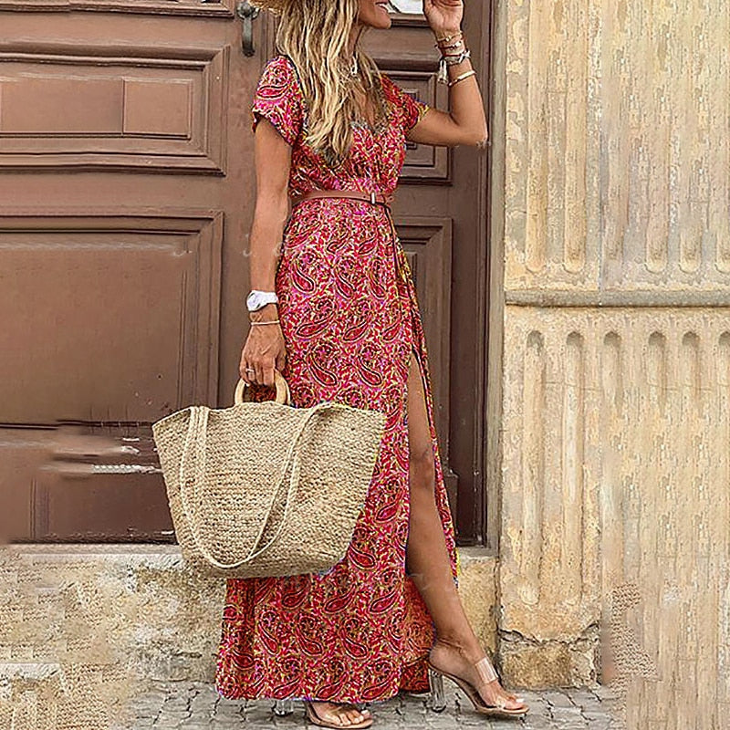 Elegant and Light Long Bohemian Dress Emma