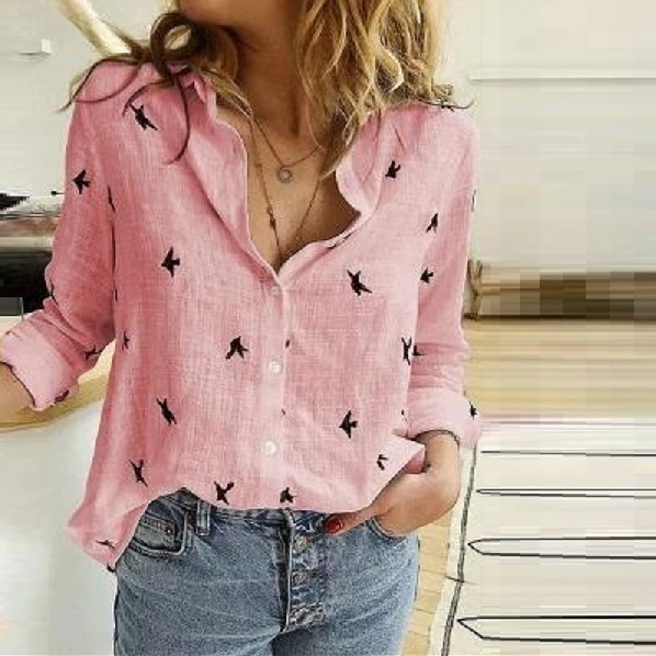 Léa – Soft and refined blouse in organic cotton