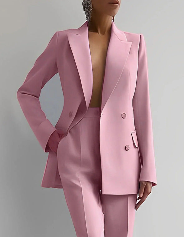 Léa – Elegant Women's Blazer and Pants Set