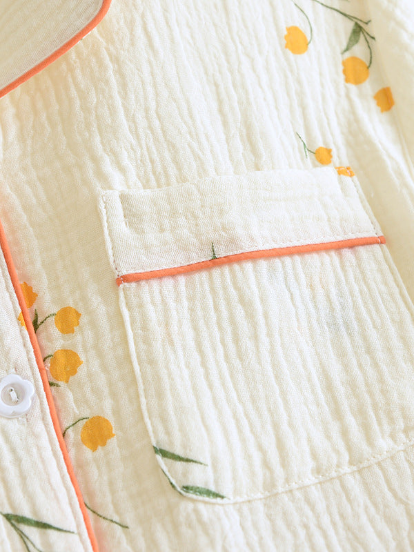 Elise Elegant Pajamas in Soft Cotton