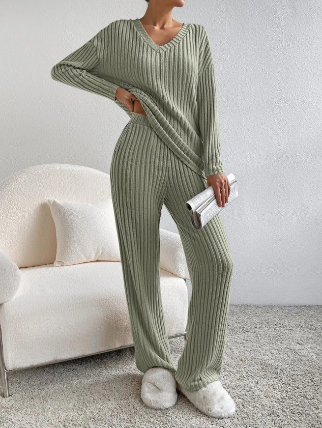 Sophie – Soft and elegant ribbed knit set