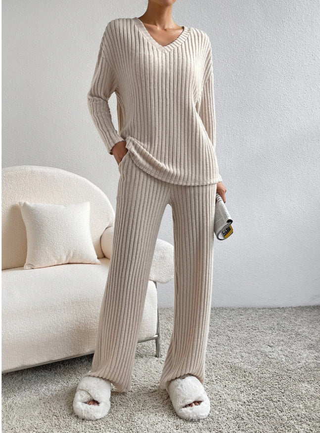 Sophie – Soft and elegant ribbed knit set