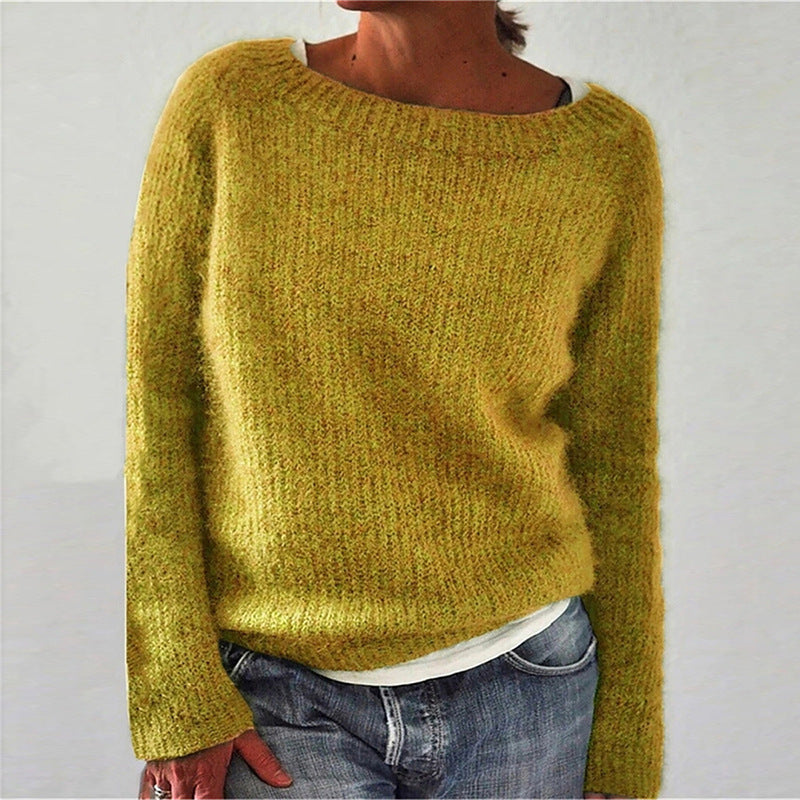 Sophie – Pull doux classique en maille