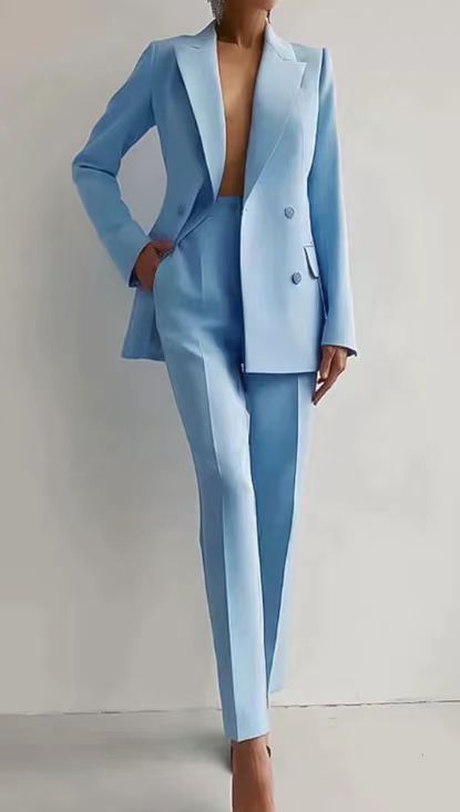 Léa – Elegant Women's Blazer and Pants Set