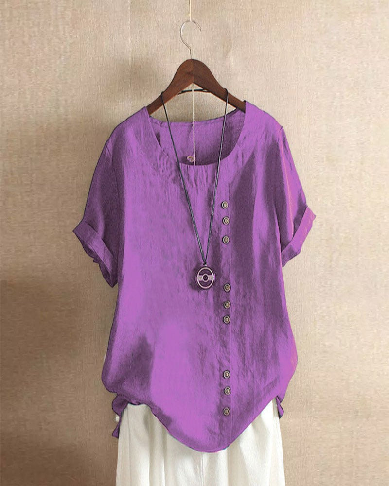 Emma Soft and Breathable Cotton Blouse