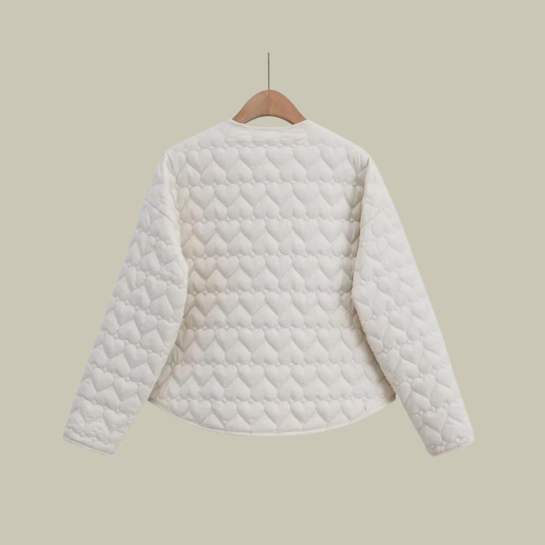 Amelie Elegant Quilted Winter Down Jacket