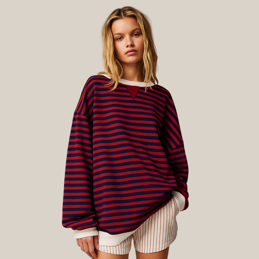 Zoé – Soft and elegant striped sweater