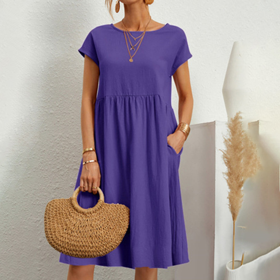 Emma – Long soft and breathable summer cotton dress