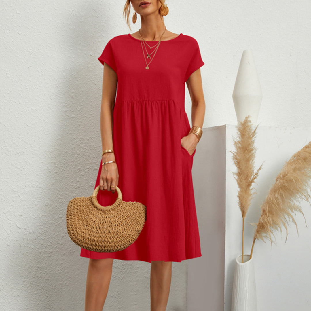 Emma – Long soft and breathable summer cotton dress