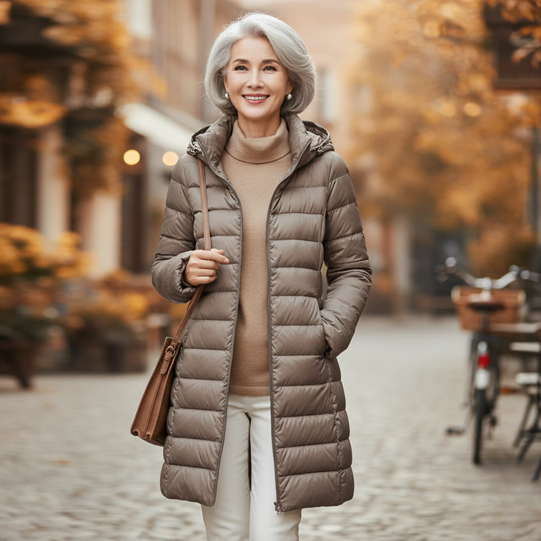 Olga – Ultralight and Comfortable Winter Down Jacket for Women