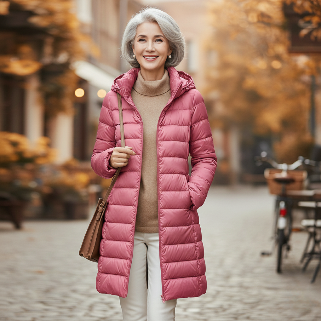 Olga – Ultralight and Comfortable Winter Down Jacket for Women