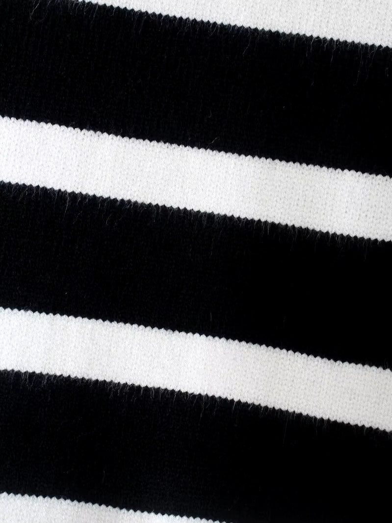 Women's Winter Striped Sweater
