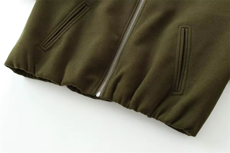 Short Soft Tweed Jacket for Women