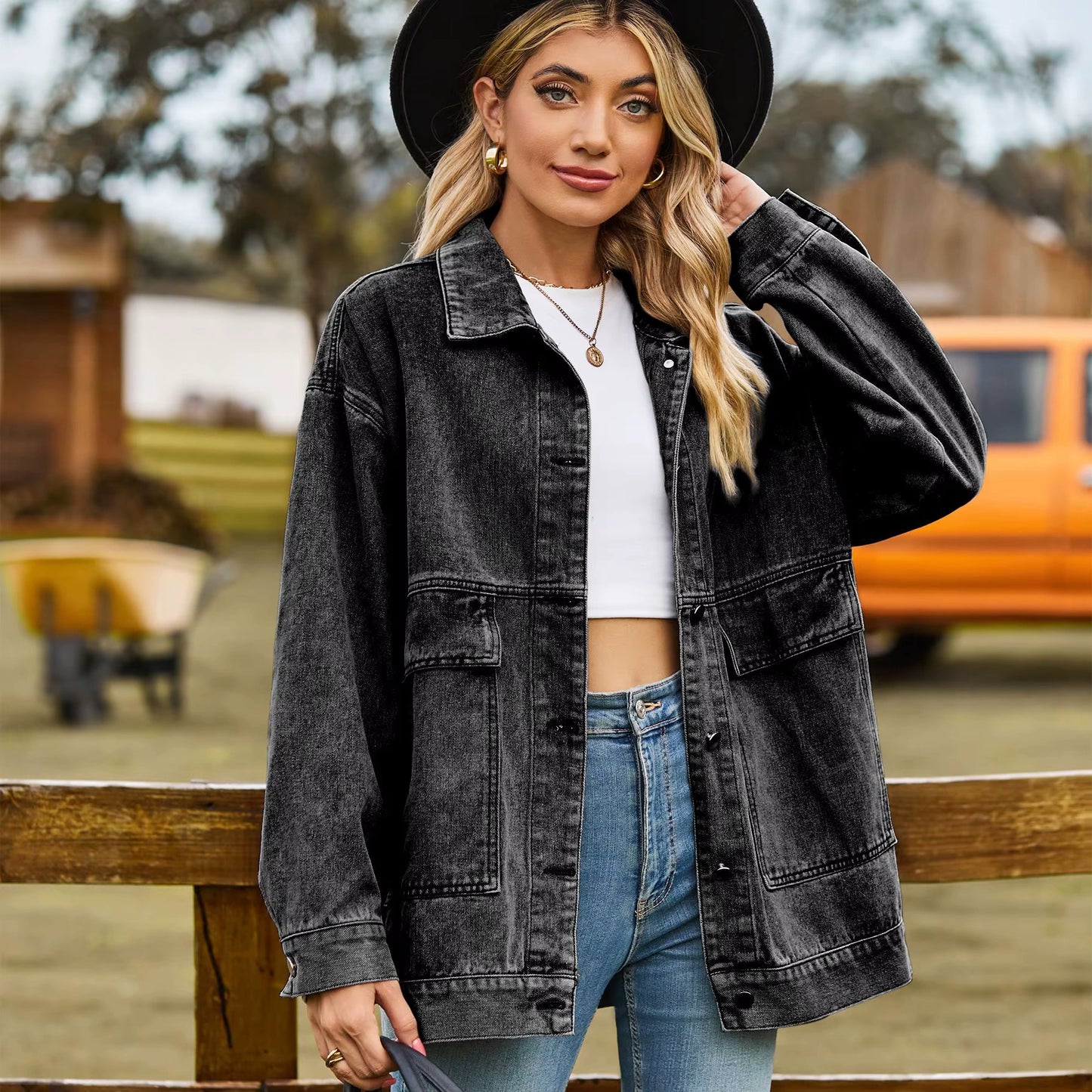 Women's Vintage Denim Jacket