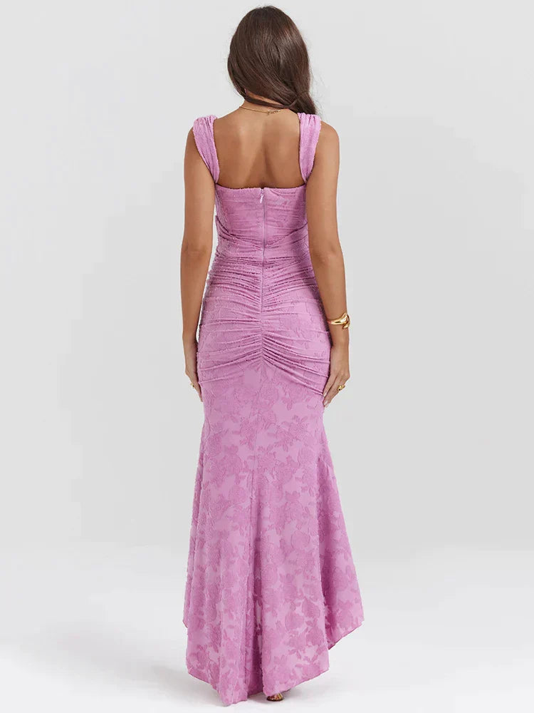 Evening Dress for Women - Off-the-Shoulder