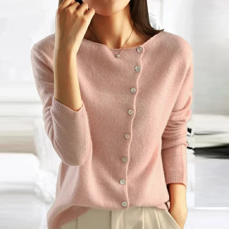 Women's Cardigan - Long Sleeve in Wool