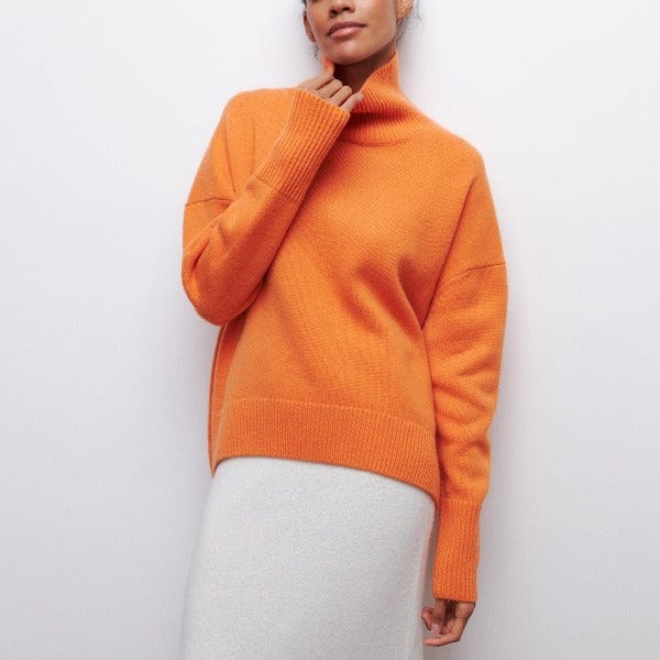 Sophie – Soft and Elegant Turtleneck Sweater in Blended Wool