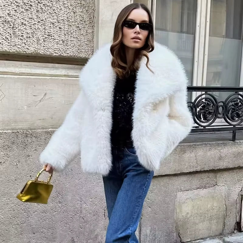 Chic Jacket in Soft Hair