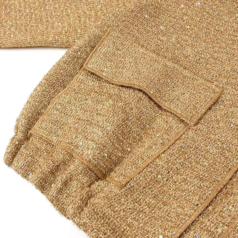 Shiny Sequin Jacket