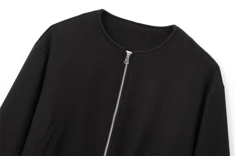 Short Soft Tweed Jacket for Women