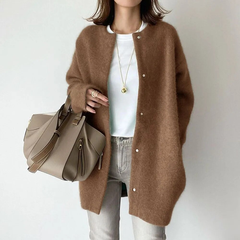 Sophie Soft and Elegant Button Cardigan