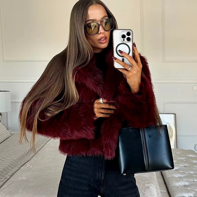 Chic Jacket in Soft Hair