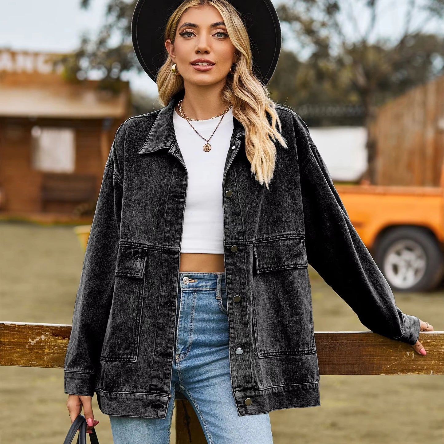 Women's Vintage Denim Jacket