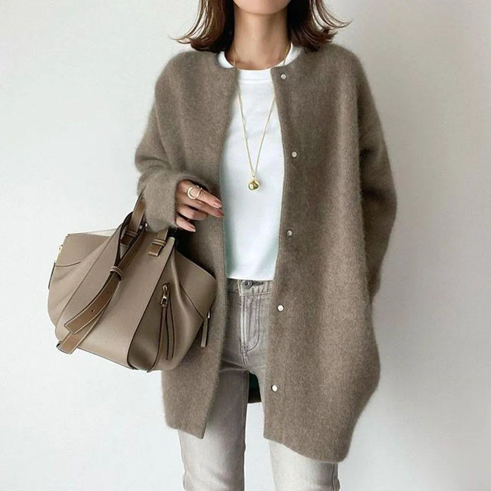 Sophie Soft and Elegant Button Cardigan