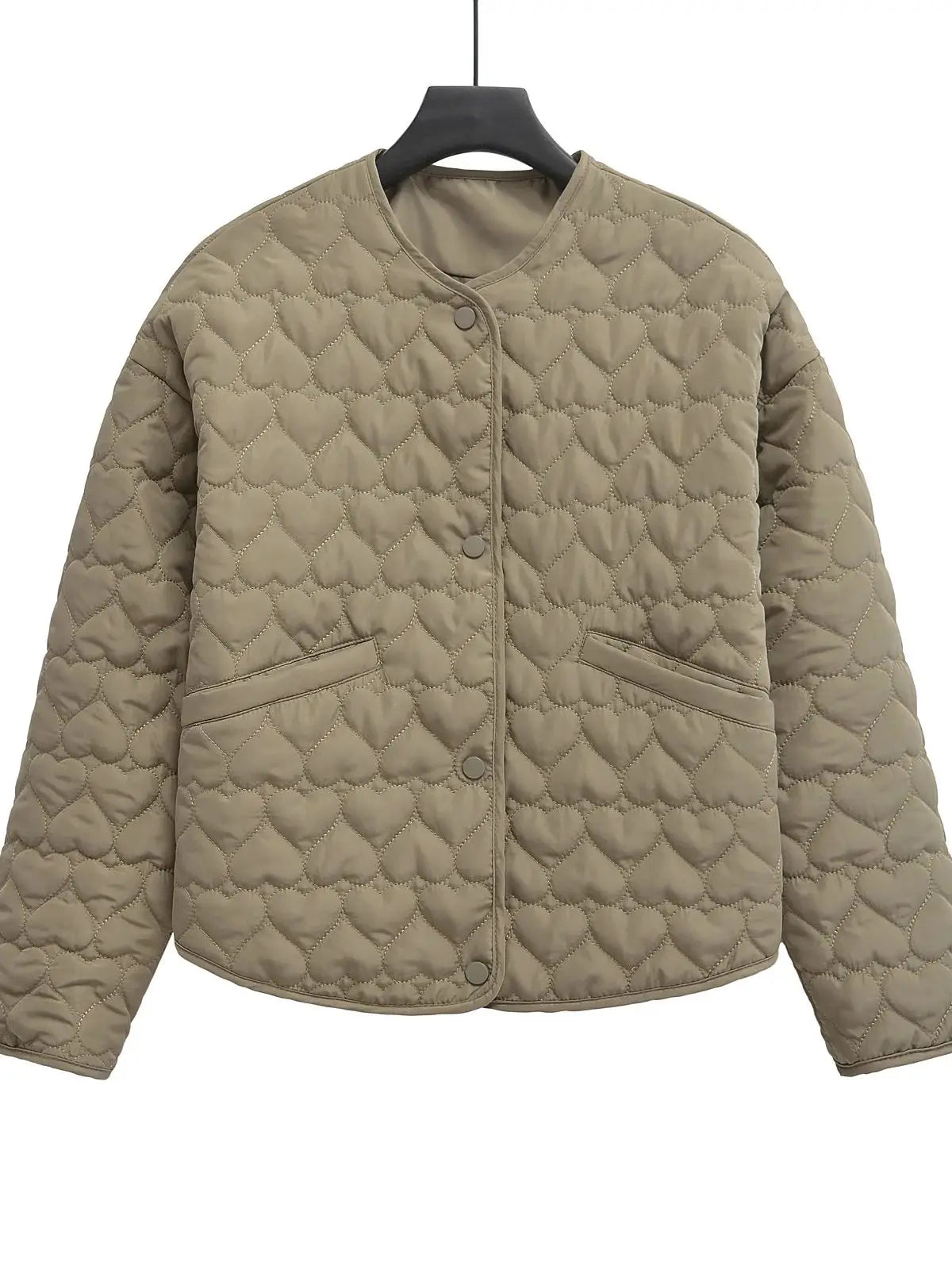 Amelie Elegant Quilted Winter Down Jacket