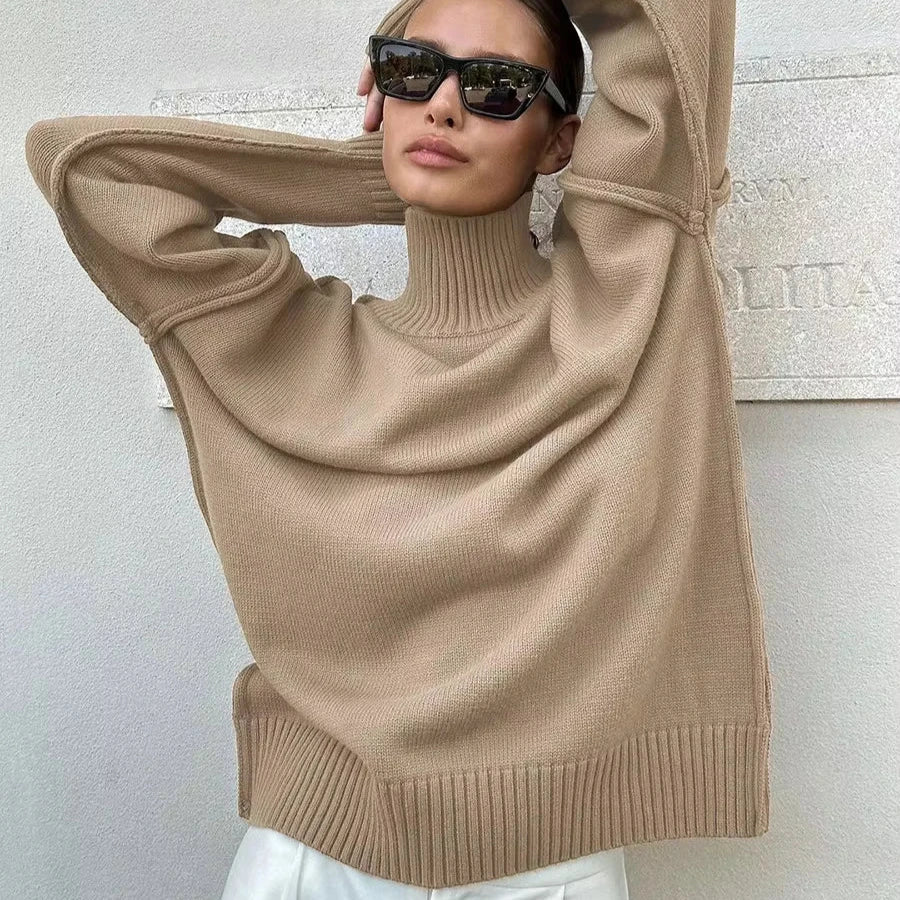 Women's Monochrome Turtleneck
