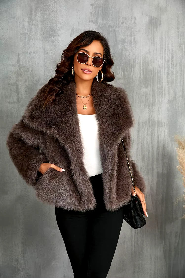Chic Jacket in Soft Hair