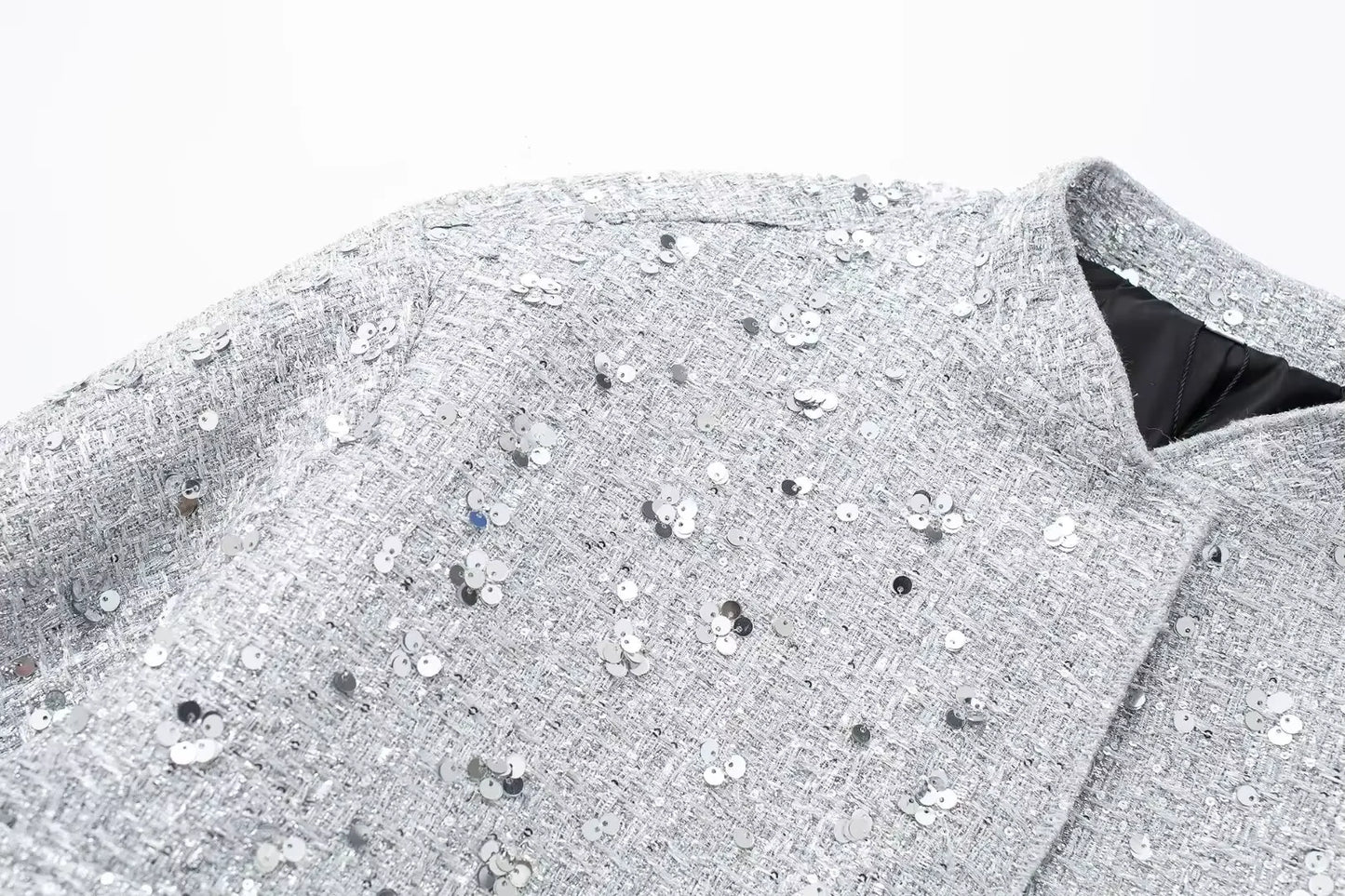 Shiny Sequin Jacket