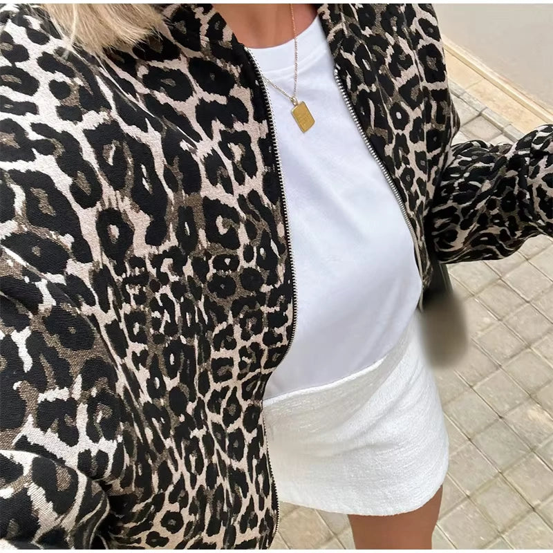 Women's Leopard Jacket