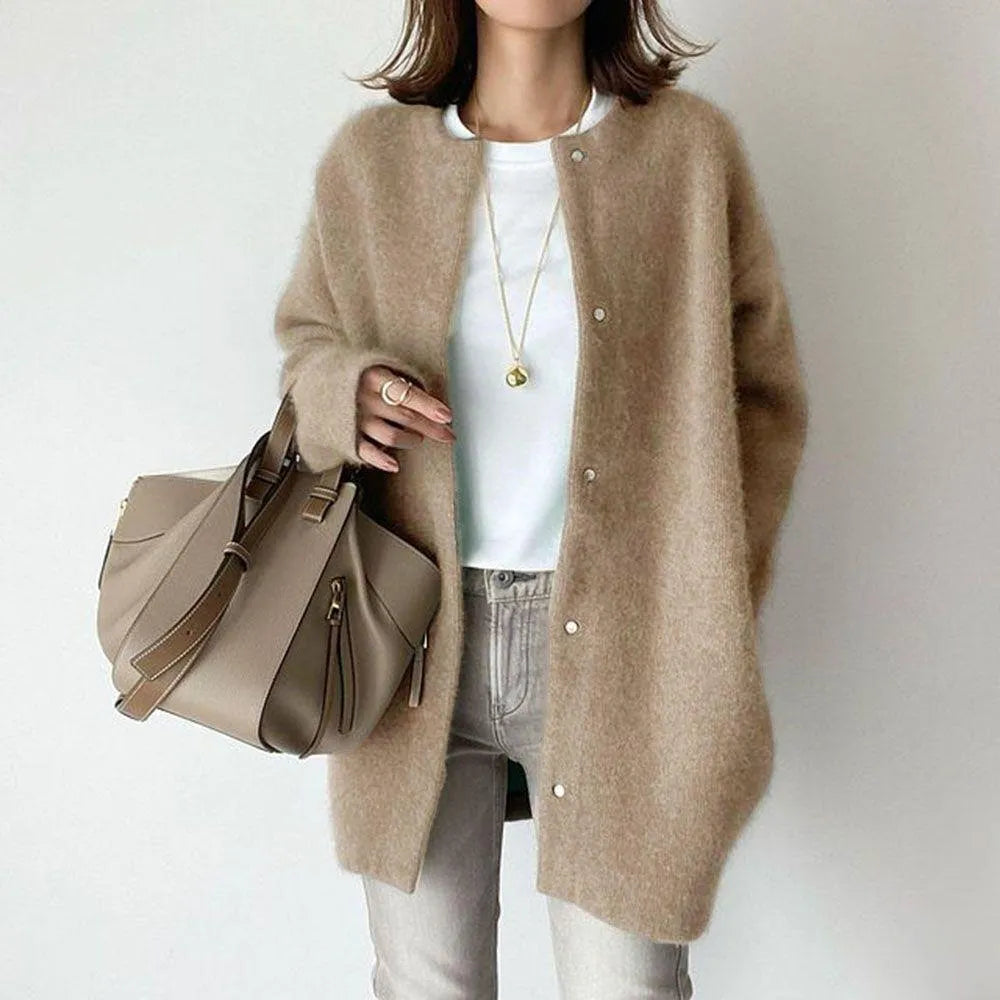 Sophie Soft and Elegant Button Cardigan