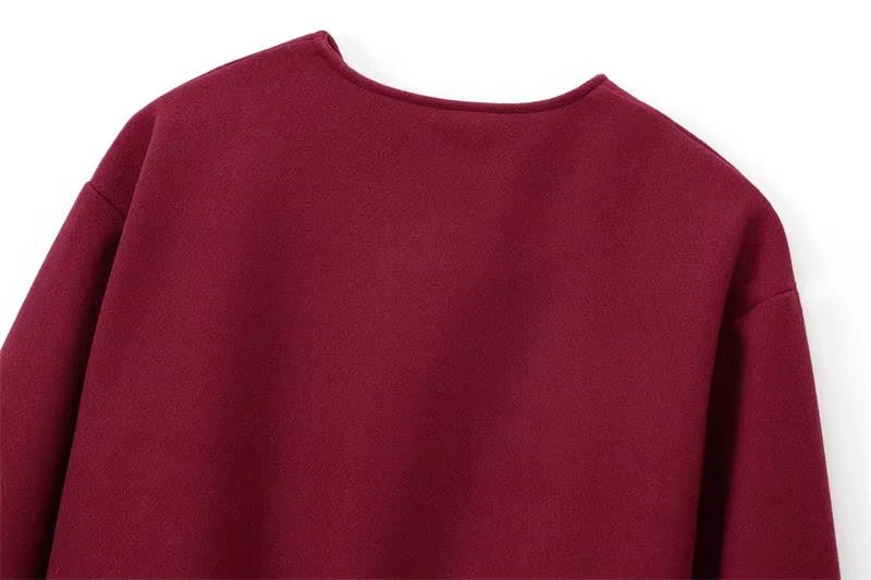 Short Soft Tweed Jacket for Women