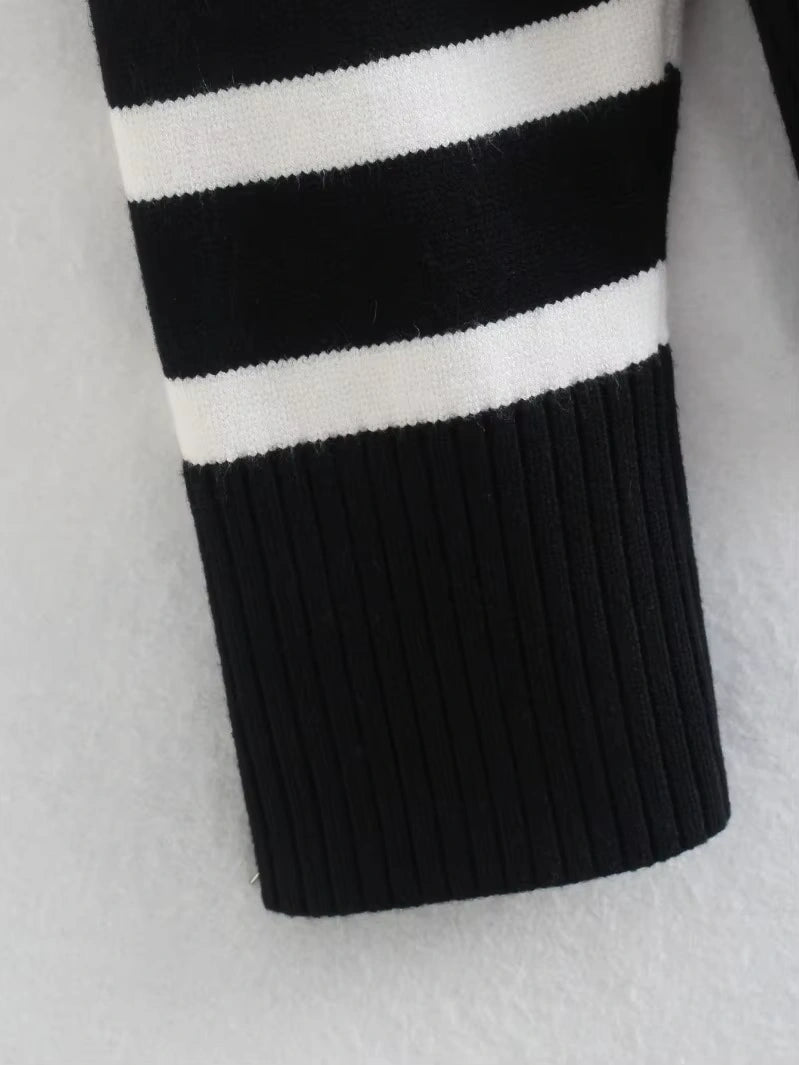 Women's Winter Striped Sweater